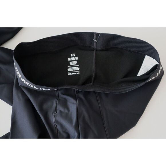 Under Armour 1388471-001 Men's Sz M Black ColdGear OG Compression Leggings - Picture 3 of 10